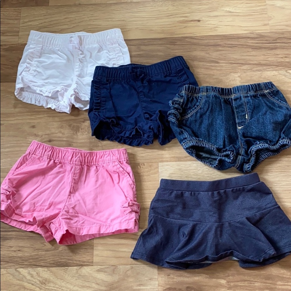Shorts and skirt bundle 6-12m